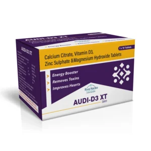 AUDI-D3 XT Tablet | B Vitamins + Calcium For Pregnancy & Bone Health | Calcium With Vitamin D3, Pregnancy Supplement, Methylfolate Prenatal Vitamin, Bone Health Supplement, Homocysteine Level Management, Neural Tube Defect Prevention