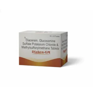 Diken GM Joint Support Tablet | Advanced Relief For Cartilage & Mobility | Joint Health Supplement, Pain Relief Tablets, Anti-Inflammatory Formula, Osteoarthritis Support, Glucosamine Chondroitin Supplement, MSM Joint Support, Boswellia Extract