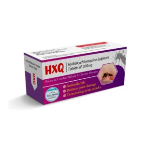 HXQ 200 Mg Tablet | Combats Malaria & Autoimmune Disorders | Anti-Malarial Tablet, Rheumatoid Arthritis Medicine, Lupus Treatment, HCQ Tablet, Autoimmune Disease Drug, Malaria Suppressant