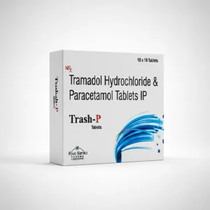TRASH-P Tablet | Tramadol + Acetaminophen For Severe Pain Relief In Arthritis & Post-Surgery | Severe Pain Relief Medicine, Arthritis Pain Treatment, Post-Operative Pain Management, Trauma Pain Relief, Opioid Analgesic Tablets, Chronic Pain Treatment, Pain Management Therapy