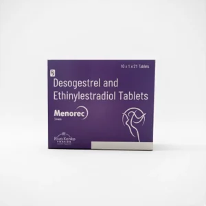 Menorec Oral Contraceptive Tablet | Dual Protection & Cycle Regulation | Oral Birth Control Pill, Cycle Regulation Tablets, Dual Hormone Contraceptive, Period Pain Relief Pill, Contraception For Hormonal Balance