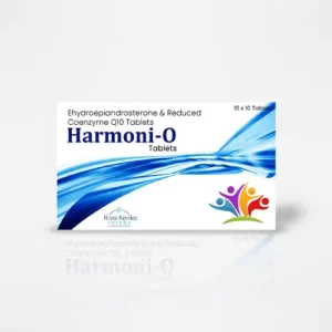 HARMONI-O – Advanced DHEA & Reduced Coenzyme Q10 Tablets for Hormonal & Fertility Support | DHEA tablets, reduced Coenzyme Q10 supplement, fertility support tablets, ovarian health supplement, hormonal balance medicine, antioxidant fertility support, egg quality improvement supplement, mitochondrial support tablets