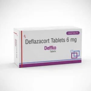 DEFFKO Tablet – Targeted Relief For Allergy, Kidney Inflammation & Autoimmune | Deflazacort 6 Mg, Anti-Inflammatory Tablet, Nephritic Syndrome Medicine, Kidney Inflammation Treatment, Autoimmune Disease Support, Corticosteroid Tablet, Arthritis Steroid